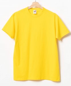 Fruit Soft Premium T-Shirt Yellow