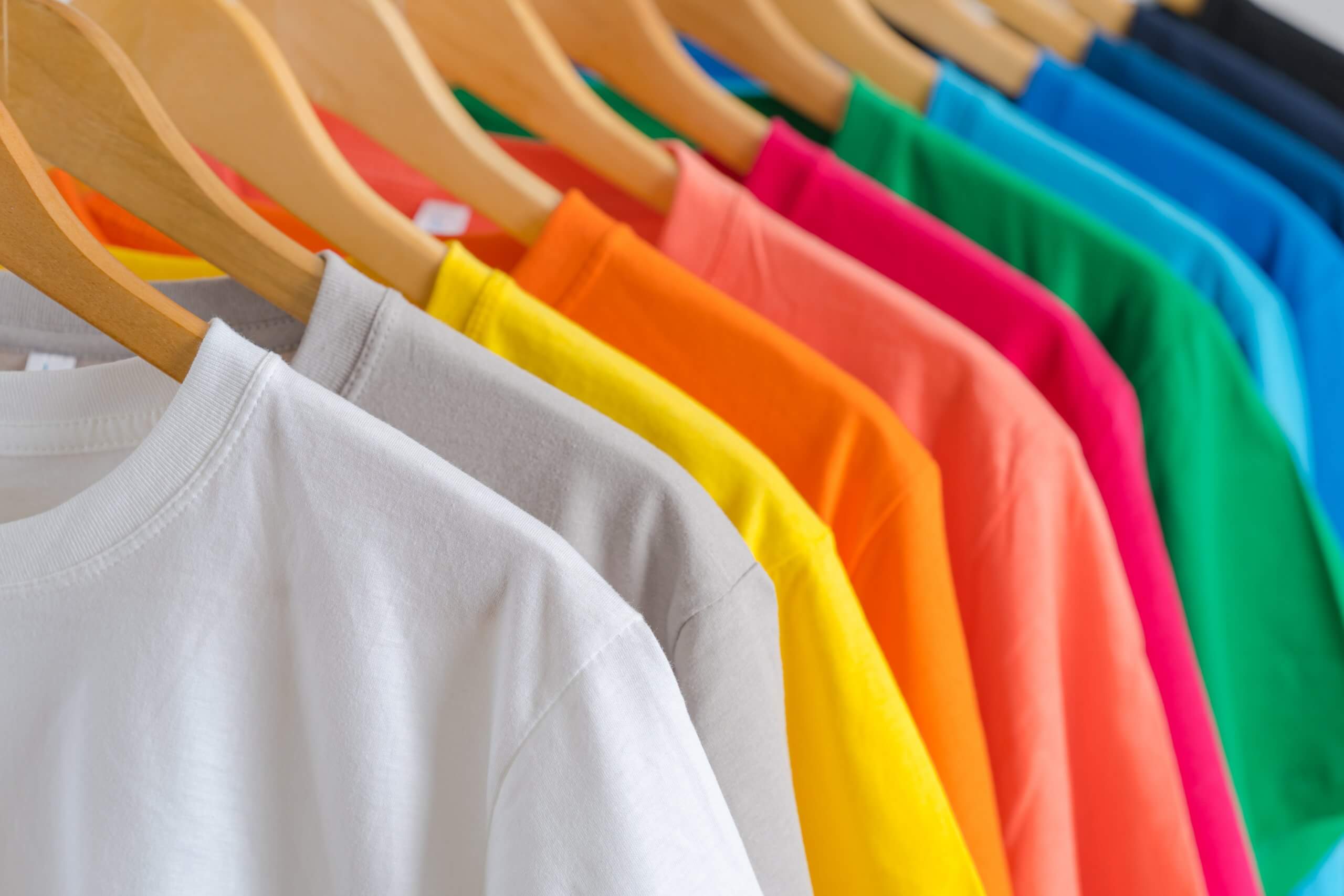 สีเสื้อยืด